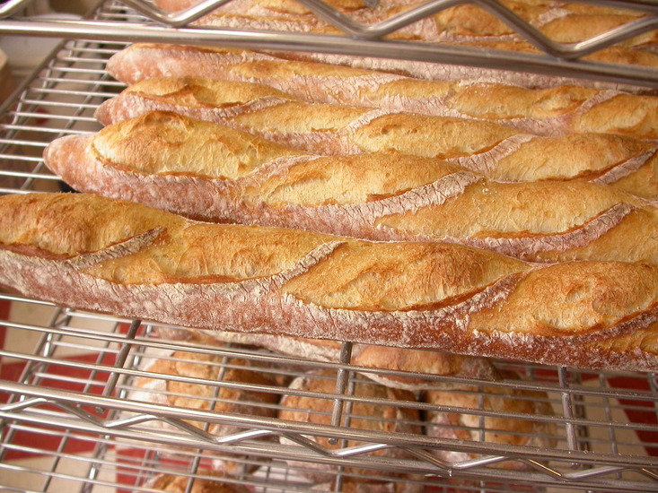 baguettes closeup